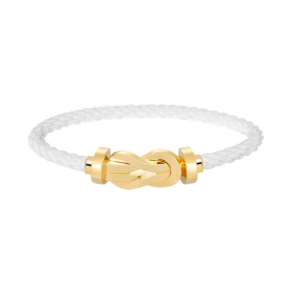 [Basjewels]CHANCE LARGE 8 FIGURE BUCKLE NO DIAMOND BRACELET GOLD