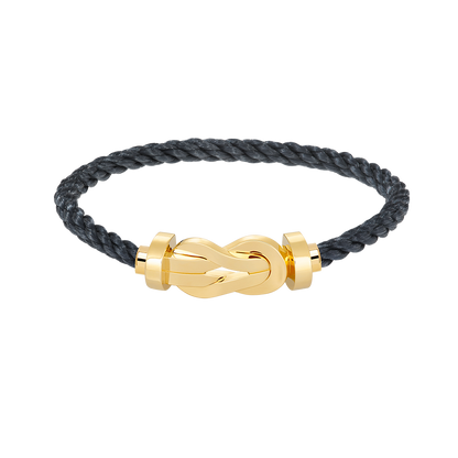 [Basjewels]CHANCE LARGE 8 FIGURE BUCKLE NO DIAMOND BRACELET GOLD