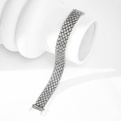 [BASLOVE]Ornate Elegant Round Cut Party Bracelet