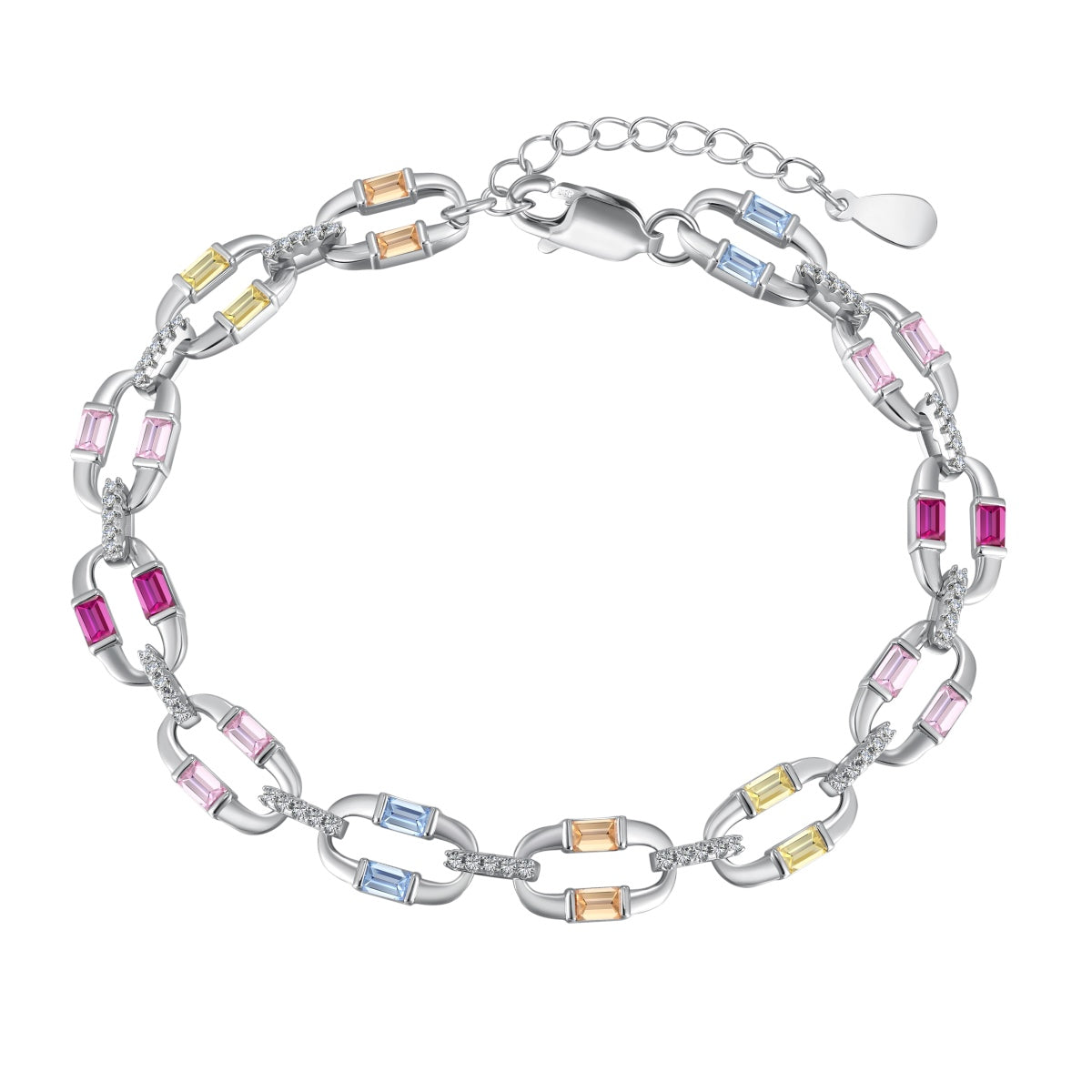 [BASLOVE]Dazzling Colorful Daily Bracelet