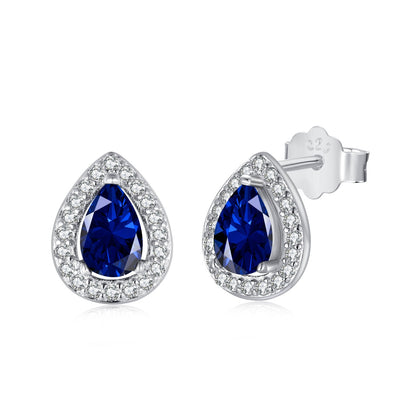 [BASLOVE]Luxurious Water Drop Shape Earrings