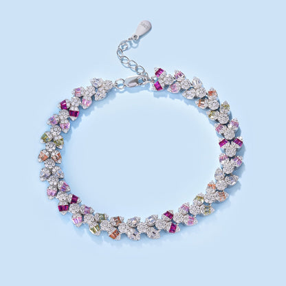 [BASLOVE]Dainty Exquisite Flower Shape Daily Bracelet