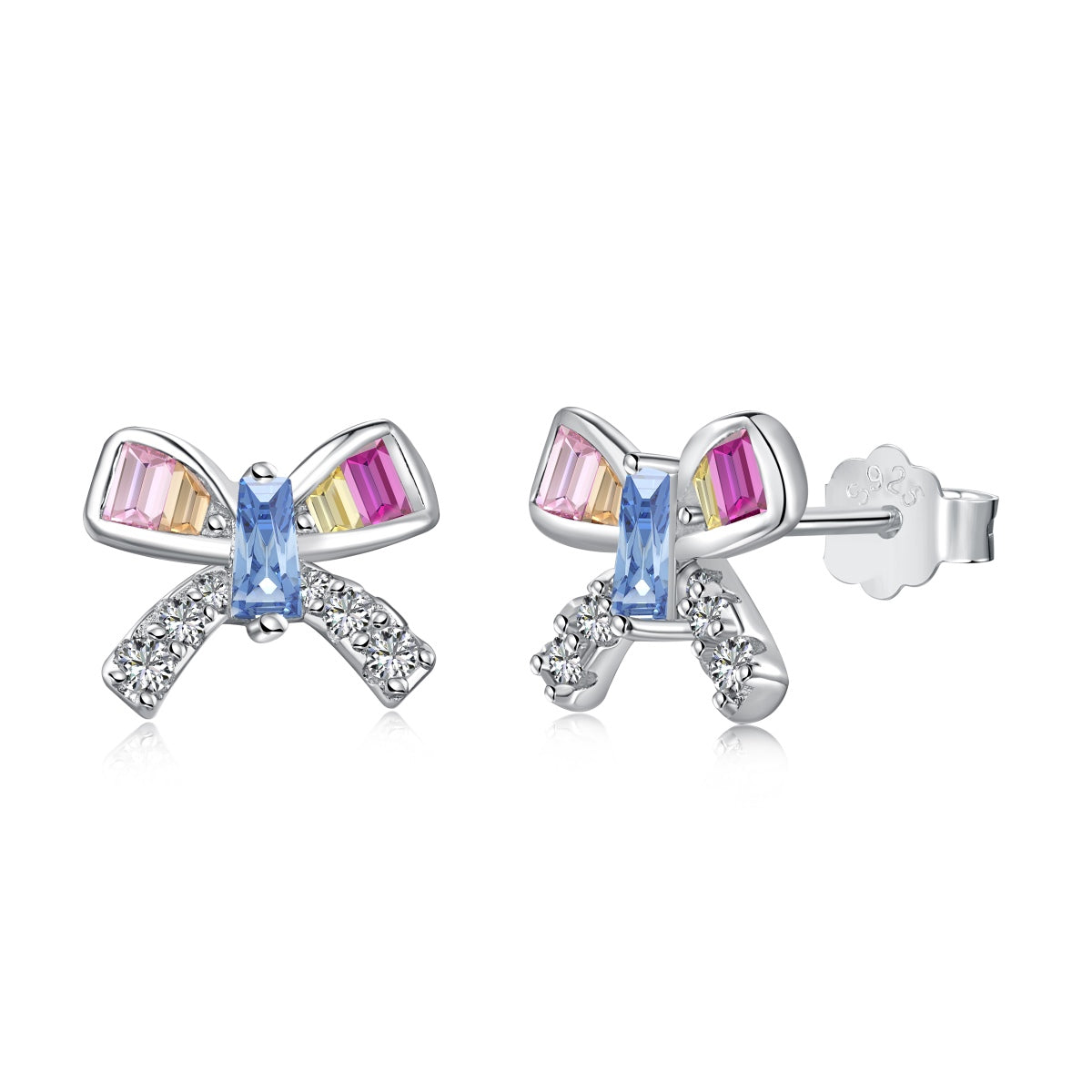 [BASLOVE]Ornate Butterfly Shape Daily Earrings