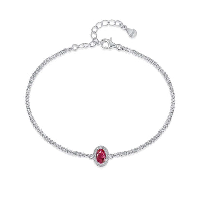 [BASLOVE]Exquisite Oval Shape Bracelet