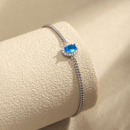 [BASLOVE]Exquisite Oval Shape Bracelet