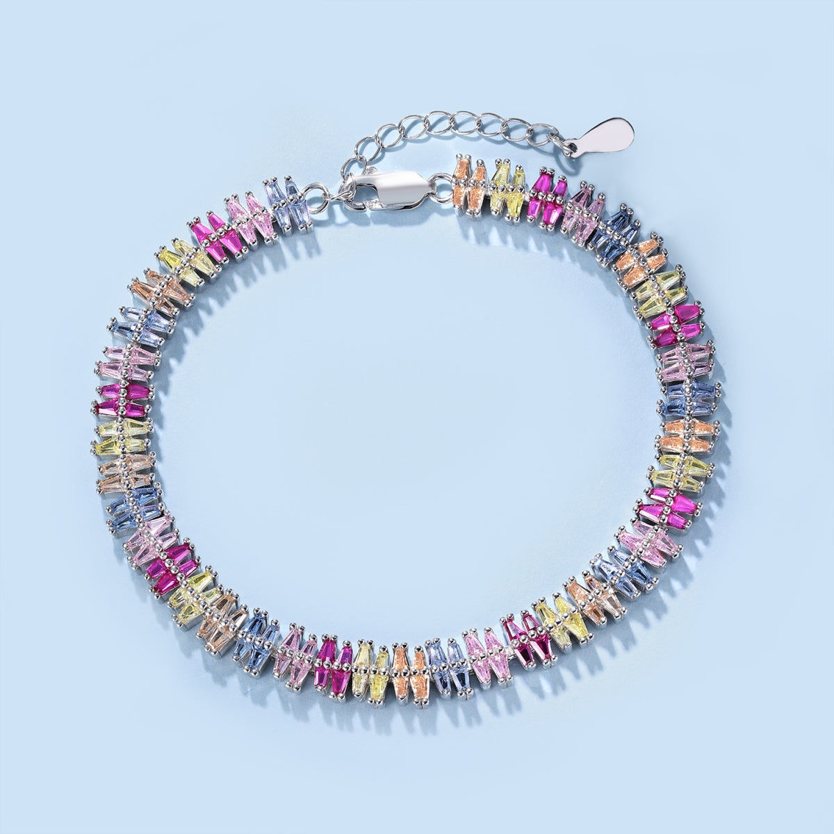 [BASLOVE]Sparkling Exquisite Multi Cut Party Bracelet