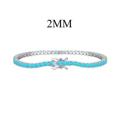 [BASLOVE]Dazzling Exquisite Round Cut Daily Bracelet