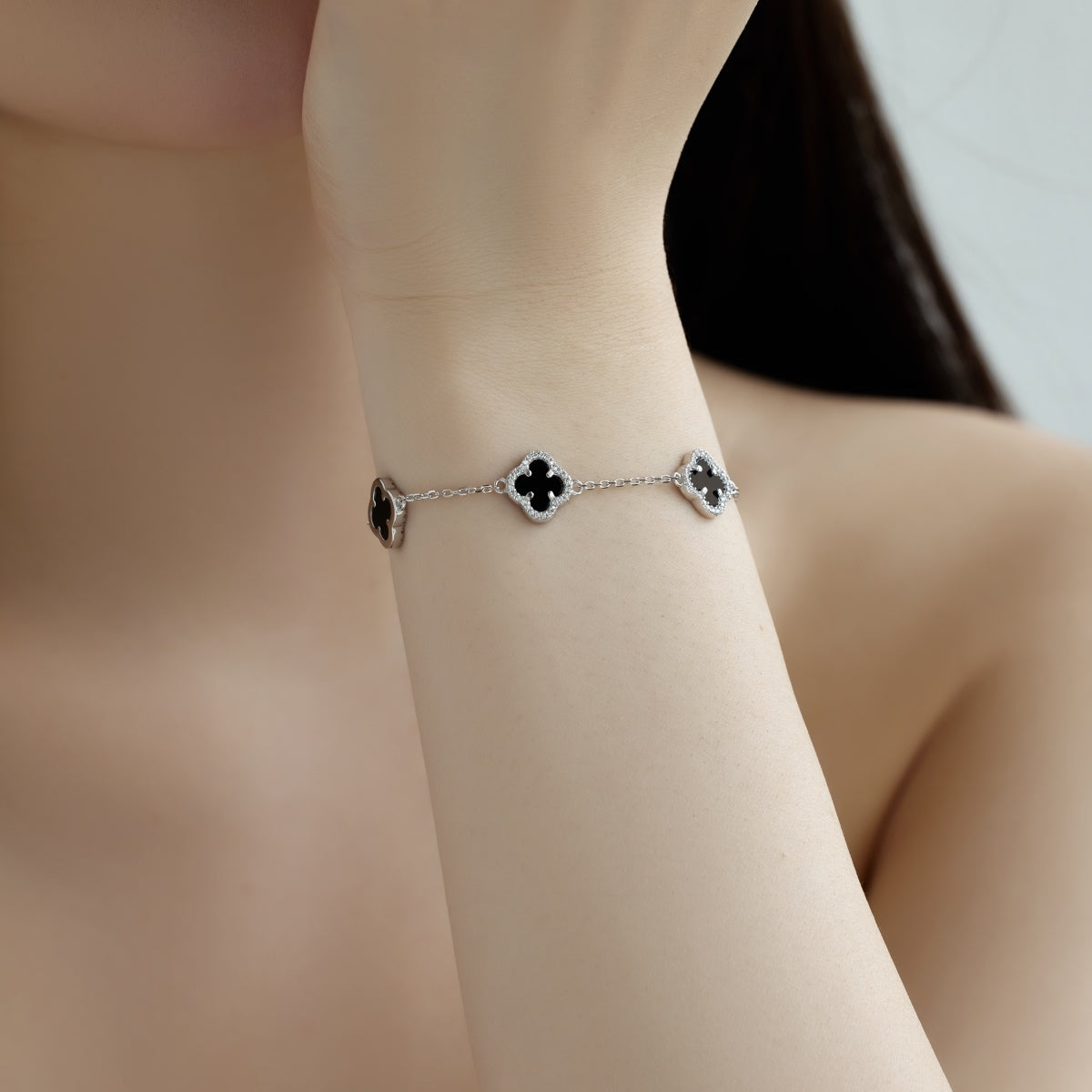 [BASLOVE]Four-Leaf Clover Exquisite Bracelet