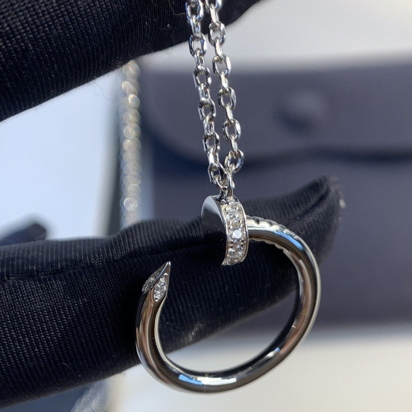 [basloveJW]JUSTE NECKLACE SILVER