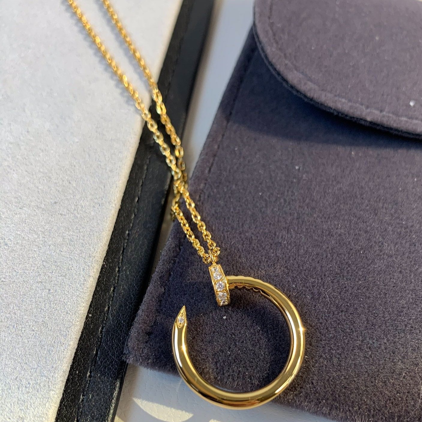 [basloveJW]JUSTE NECKLACE GOLD