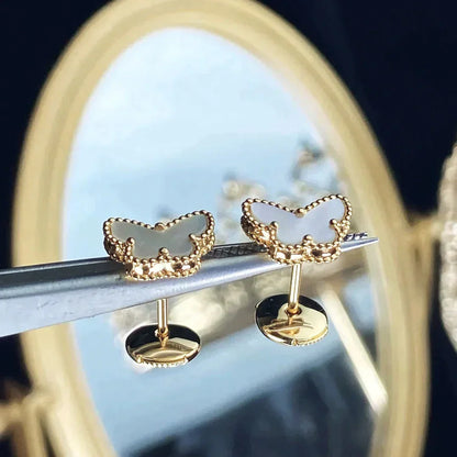 [basloveJW]SWEET BUTTERFLY MOP EARSTUDS