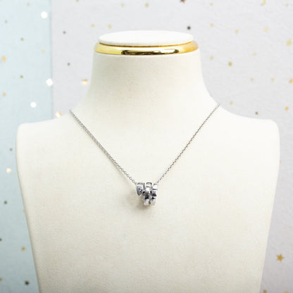 [Basjewels]SERPENTI SILVER NECKLACE DIAMOND