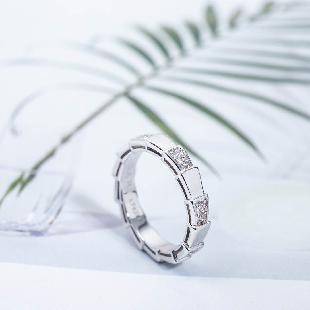 [Basjewels]SERPENTI RING SILVER  3MM