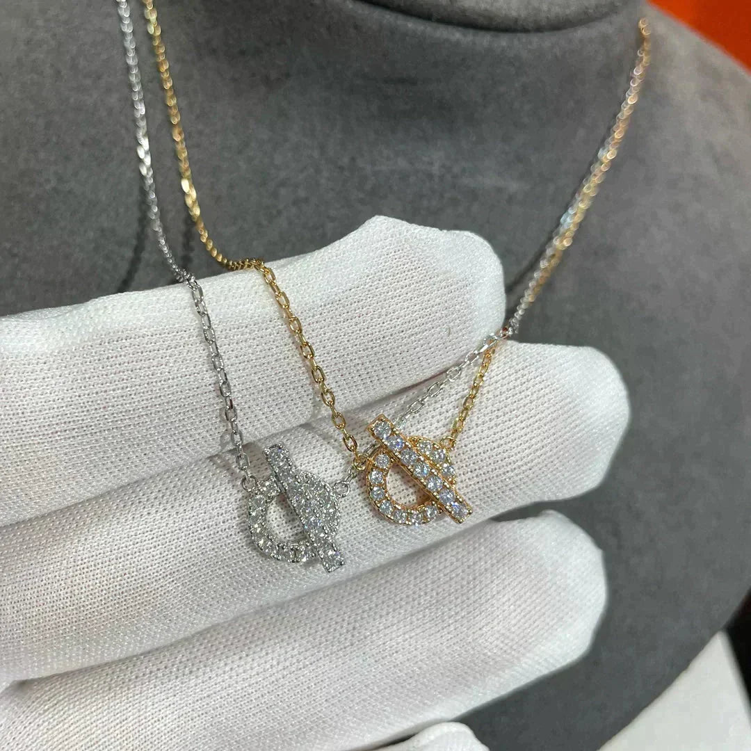 [Basjewels]ECHAPEE NECKLACE DIAMOND