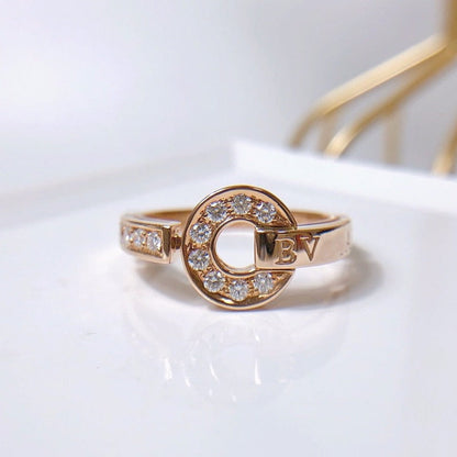 [Basjewels]DREAM RING DIAMOND PINK GOLD