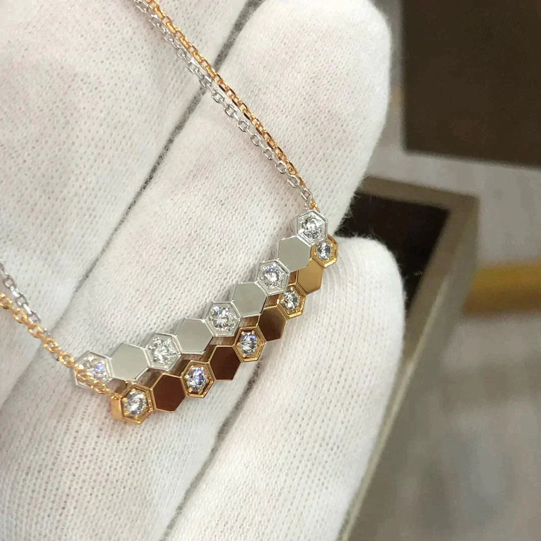 [Basjewels]BEE LOVE NECKLACE DIAMOND