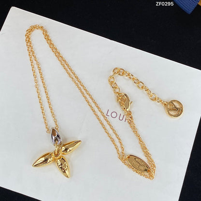 [Basjewels]LOUISETTE PEDANT GOLD NECKLACE