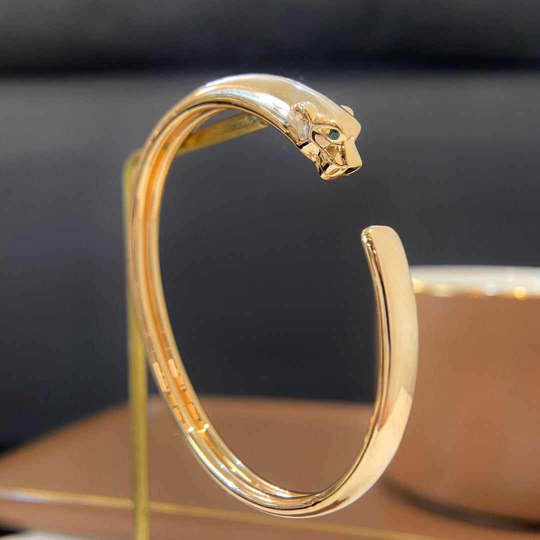 [basloveJW]PANTHERE GOLD OPEN BRACELET