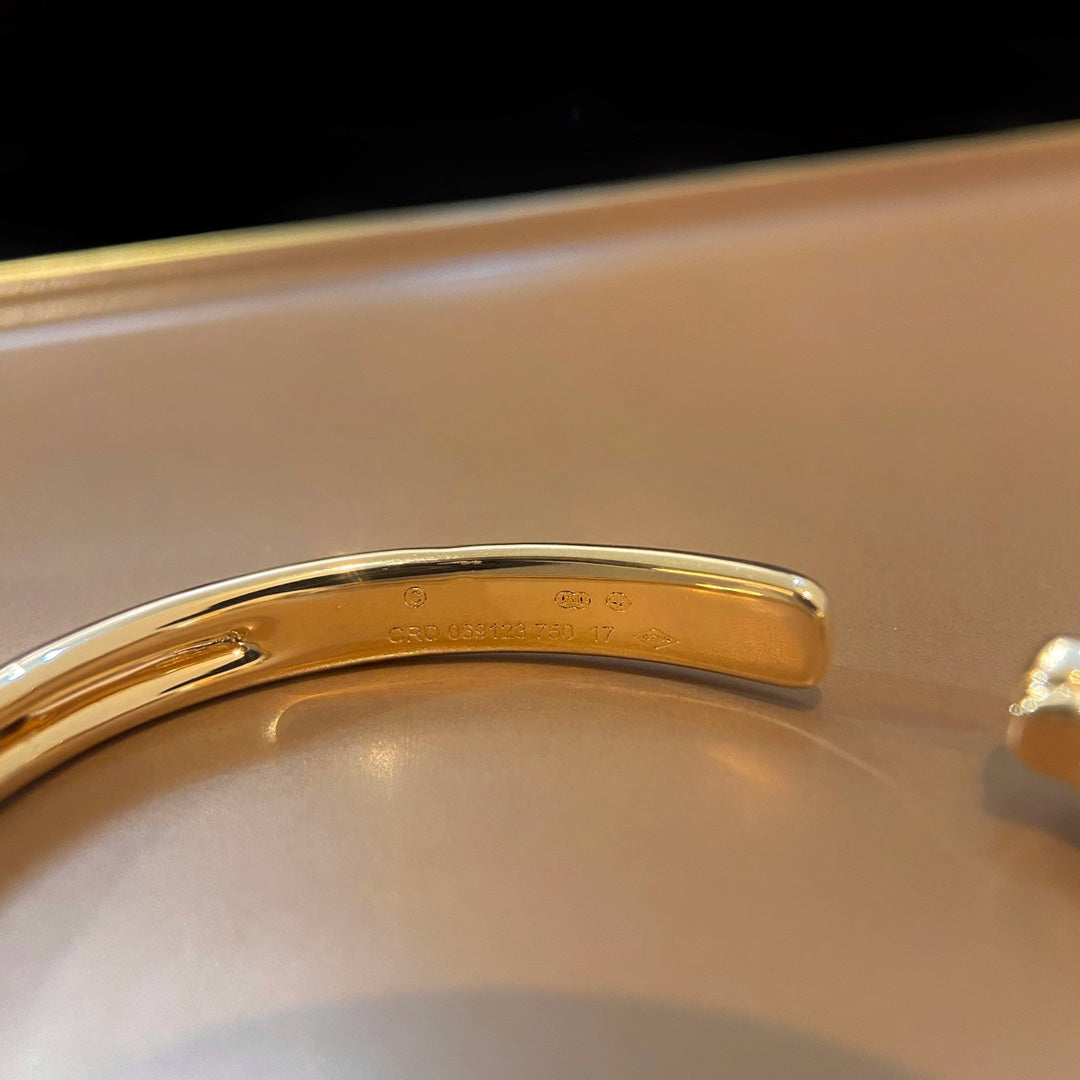 [basloveJW]PANTHERE GOLD OPEN BRACELET