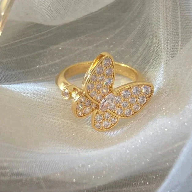 [basloveJW]BUTTERFLY DIAMOND RING