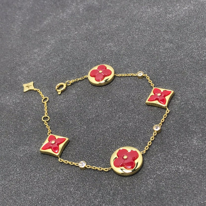 [Basjewels]STAR AND SUN CARNELIAN 4 MOTIFS 3 DIAMONDS