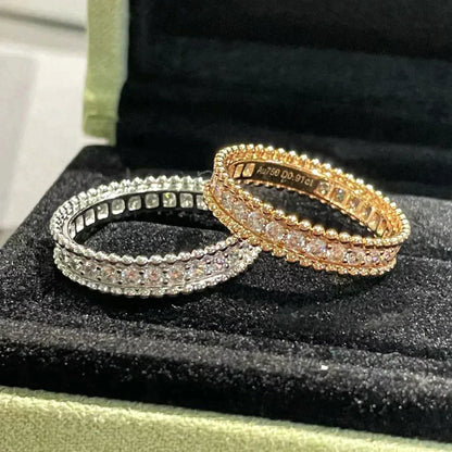 [basloveJW]PERLEE DIAMOND ROSE GOLD RING