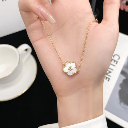 [basloveJW]LUCKY SPRING ROSE GOLD MOP BRACELET