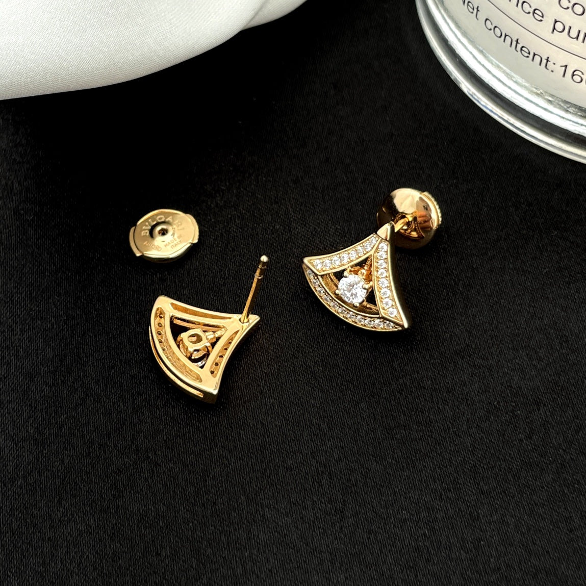 [Basjewels]DREAM MINI DIAMOND STUD EARRINGS