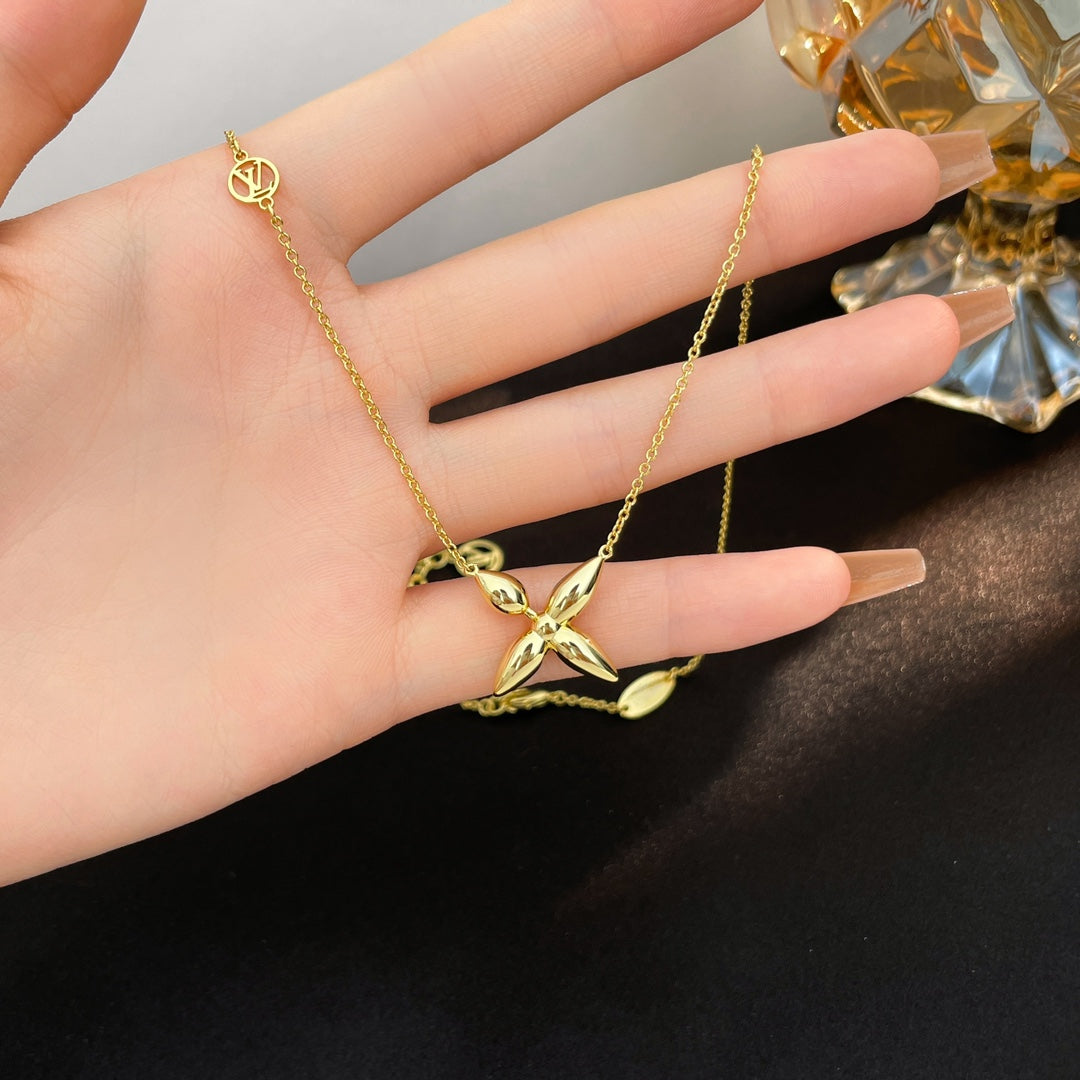 [Basjewels]LOUISETTE GOLD NECKLACE