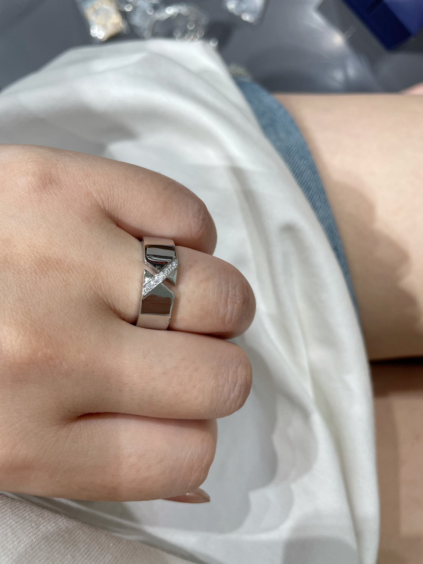 [Basjewels]LIENS EVIDENCE DIAOMOND RING