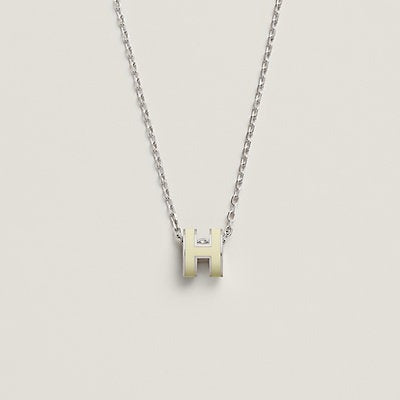 [Basjewels]HM CLIC YELLOW ENAMEL GOLD NECKLACE