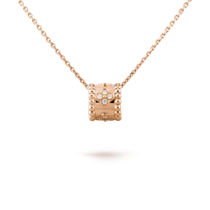 [basloveJW]PERLEE PEDANT NECKLACE GOLD / ROSE GOLD