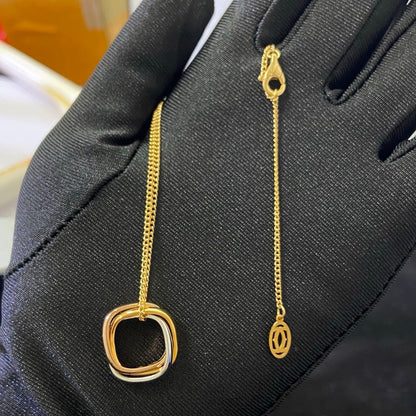 [basloveJW]TRINITY NECKLACE GOLD SMALL MODEL