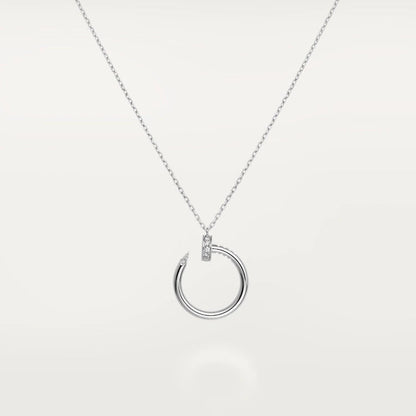 [basloveJW]JUSTE NECKLACE SILVER