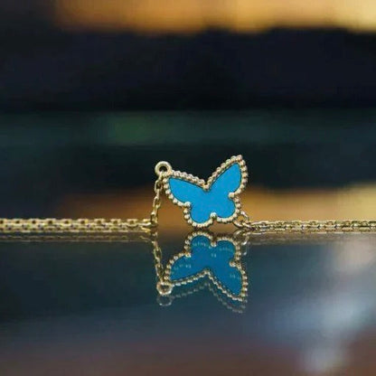 [basloveJW]BUTTERFLY TURQUOISE BUTTERFLY BRACELET