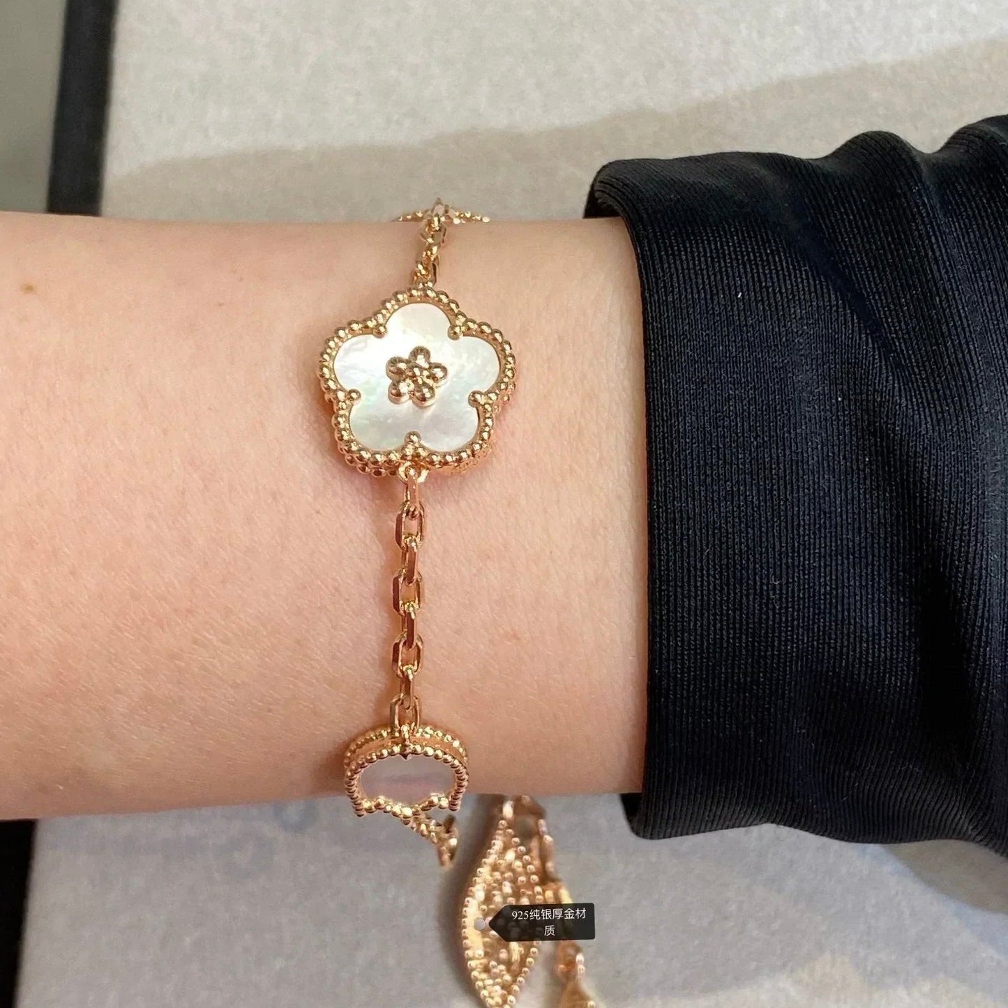 [Basjewels]LUCKY SPRING 5 MOTIF BRACELET