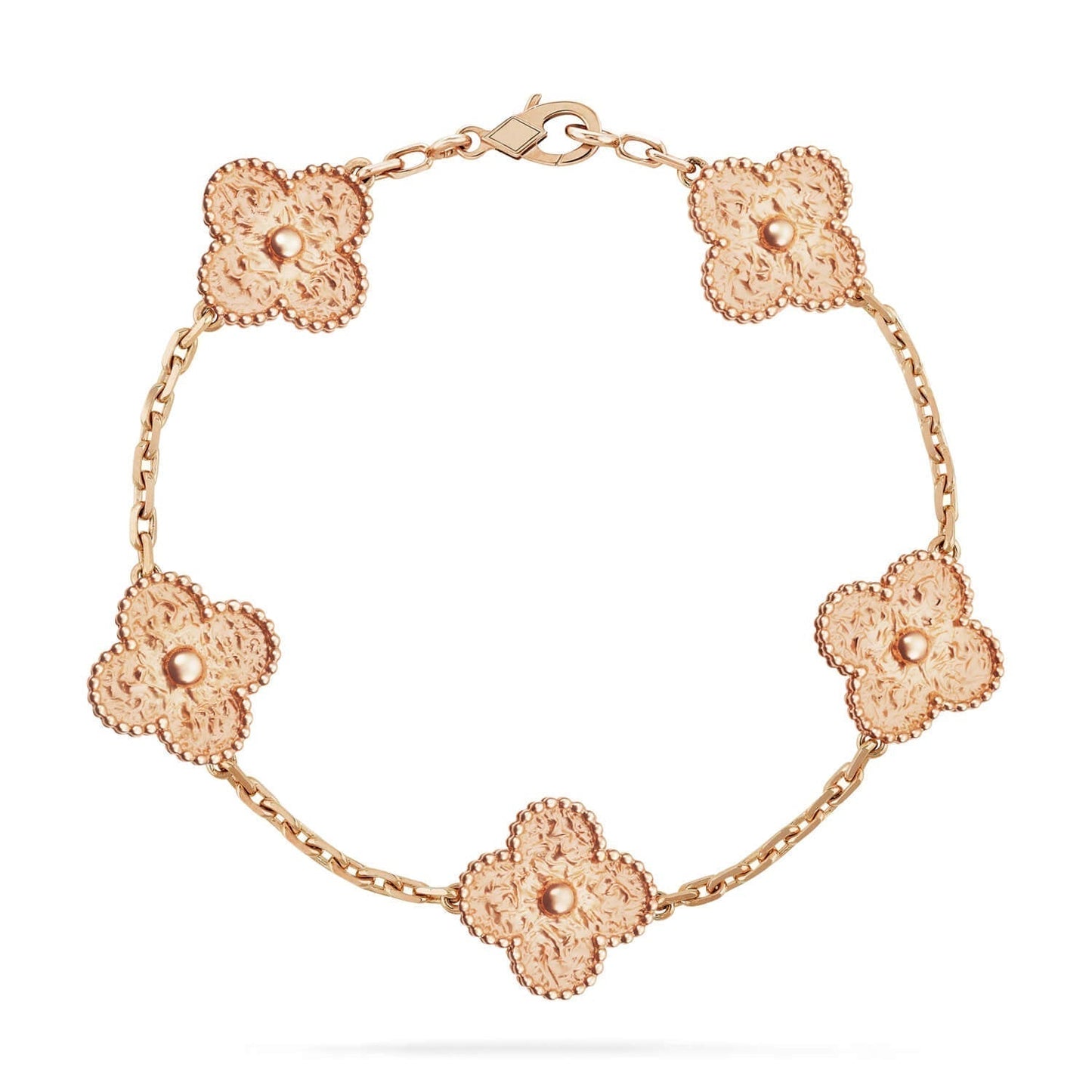 [basloveJW]CLOVER 5 MOTIFS BRONZING BRACELET