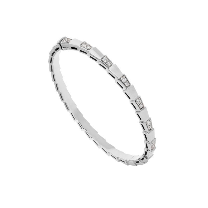 [Basjewels]SERPENTI BRACELET SILVER DIAMOND