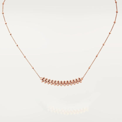 [basloveJW]CLASH PINK GOLD NECKLACE