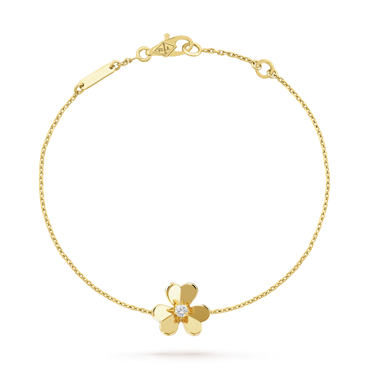 [basloveJW]FRIVOLE GOLD FLOWER PINK MALACHITE BRACELET