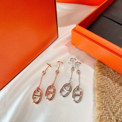 [Basjewels]CHAINE TASSEL EARRINGS