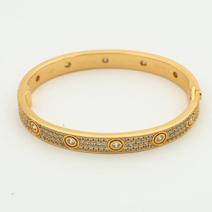 [basloveJW]LOVE BRACELET 6.1MM DIAMOND-PAVED 10 BIG DIAMONDS