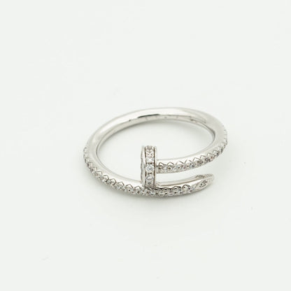 [basloveJW]JUSTE RING 1.8MM SILVER DIAMONDS