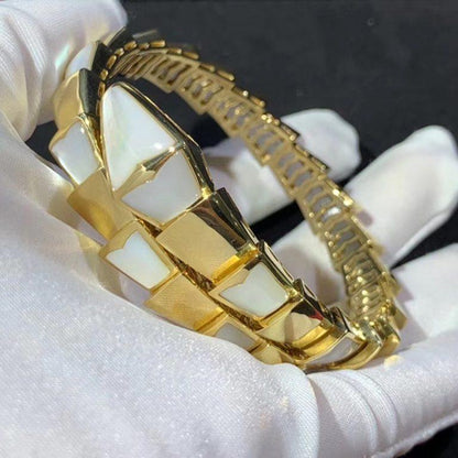 [Basjewels]SERPENTI BRACELET MOP GOLD