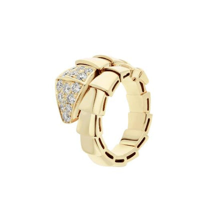 [Basjewels]SERPENTI RING GOLD DIAMOND