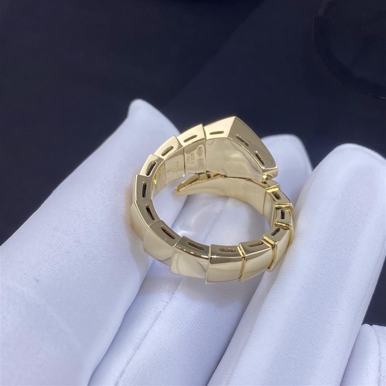 [Basjewels]SERPENTI RING GOLD DIAMOND