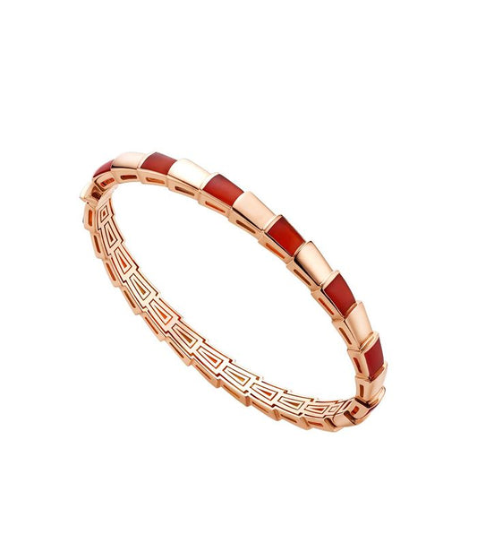 [Basjewels]SERPENTI BRACELET PINK GOLD RUBELLITE