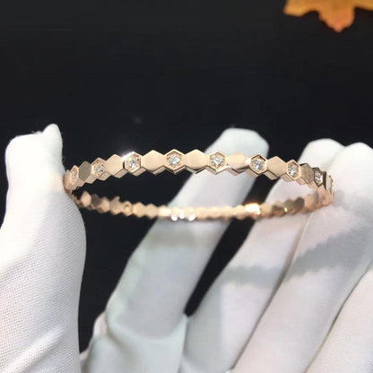 [Basjewels]BEE LOVE SILVER DIAMOND BRACELET