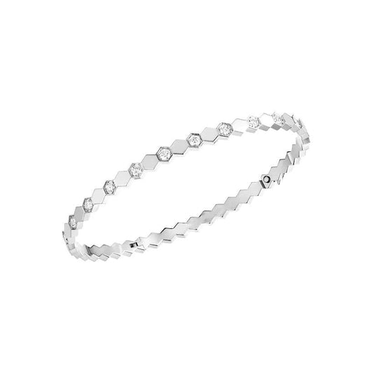 [Basjewels]BEE LOVE SILVER DIAMOND BRACELET