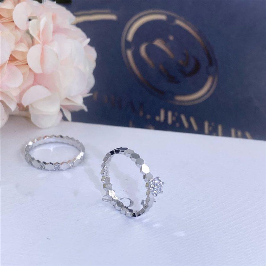 [Basjewels]BEE LOVE RING SILVER 1 DIAMOND